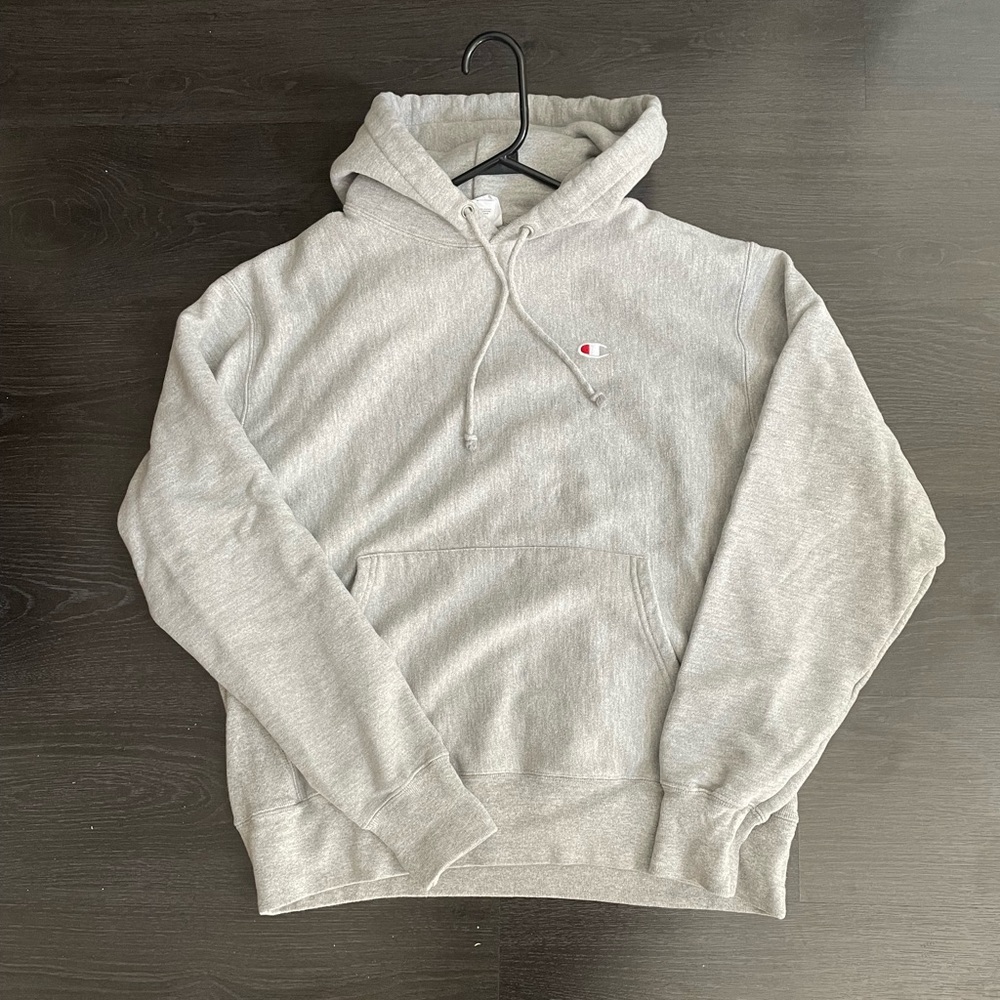 Champion Reverse Weave Hoodie - Grey